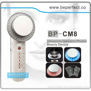 2013 Newest Alibaba Express 6 in 1 Ultrasonic beauty Instrument with gloves